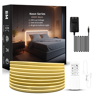 Mới được thiết kế rgbic LED Strip Set IP65 không thấm nước COB LED nguồn ánh sáng RF điều khiển từ xa Neon Rope Flex Strip COB LED Strip RGB - Product Image 6