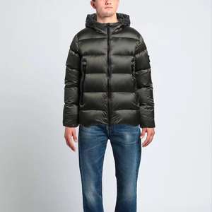 แจ็กเก็ตขนเป็ดแขนยาวทำเองน้ำหนักเบาแจ็กเก็ตฤดูหนาว - Product Image 2