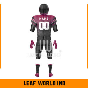 Meilleur design de qualité supérieure, maillot de football américain à demi-manches, top ventes, uniforme de football américain en polyester - Product Image 3