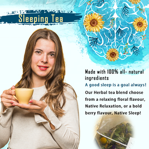 ชาสมุนไพรออร์แกนิกสำหรับผู้ใหญ่-การนอนหลับลึกและการสนับสนุนสุขภาพจิต - Product Image 2
