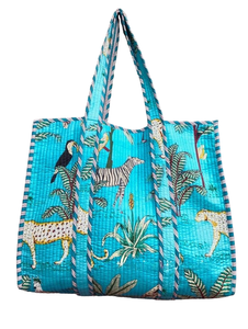 Luxury Premium Tiger Print <b>Tote</b> <b>Bag</b> Water Resistant Made in India by Indian Manufacturer and Exporter for <b>Summer</b> - Product Image 6