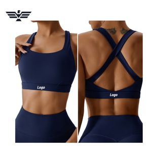 Sujetadores deportivos ligeros de alta calidad 2025 para mujer, alto soporte, secado rápido, transpirable, púrpura, respetuoso con el medio ambiente, directo desde Pakistán - Product Image 5