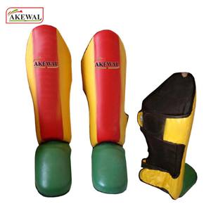 Logotipo personalizado Karate Shin y Instep Guard Pads Hecho en cuero sintético con alta calidad - Product Image 5