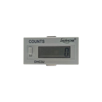 Contador Digital Mini DHC3J-6L con Pantalla LCD de 6 Dígitos, Contador Industrial con Función de Reinicio