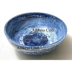 Resin Homeware and Tableware <b>White</b> Swirl Resin Salad <b>Bowl</b> at Competitive Price Dinnerware <b>Bowl</b> Party Events Tableware Fruit <b>Bowl</b> - Product Image 2