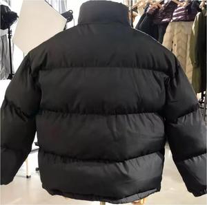 Abrigo acolchado de invierno con logotipo personalizado para hombre, chaqueta formal de Otoño/Invierno a prueba de viento, cierre de cremallera - Product Image 6