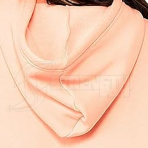 เสื้อครอปมีฮู้ดสำหรับผู้หญิงเสื้อครอปมีฮู้ดสีพื้นเสื้อครอปแขนสั้นลำลองสำหรับฤดูหนาวกำหนดได้เอง2024 - Product Image 6