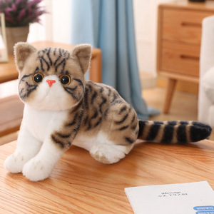 Lindo Peluche de Gatito Realista, Muñeco de Gato, <span class=keywords><strong>Almohada</strong></span> de Compañía y Consuelo para Niños, Animal de Peluche - Product Image 2