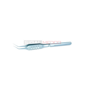 Capsulorhexis Forceps Pointu Pointes Dentelées Chirurgie Ophtalmique Cataracte Instruments Opthalmiques Microchirurgicaux - Product Image 2