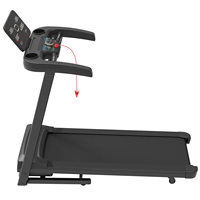 Tapis roulant motorisé de pointe, très demandé, pour la maison et la salle de sport, avec suivi de la fréquence cardiaque et programmes d'exercices