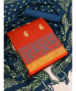 Vestido cosido indio al por mayor con hermoso diseño estampado de algodón para mujer, ropa de fiesta Eid - Product Image 1