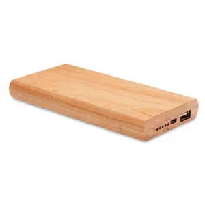 Powerbank Ecologico in Bambù da 4000mAh ArenaPower per Gadget Sostenibili - Product Image 1