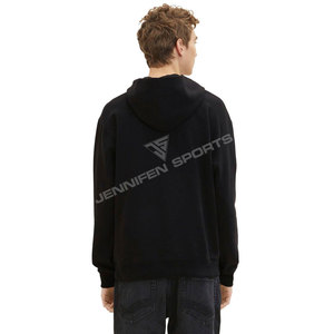 Sudadera Personalizada Unisex, Informal, de Invierno, Lisa o Estampada, Teñida, 100% Algodón, Transpirable, Tallas Grandes, Sudadera con Capucha para Hombre - Product Image 3