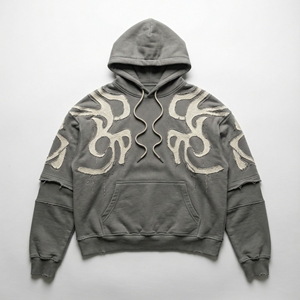 Sweat à capuche Renaissance Premium pour homme, streetwear, designer, mode urbaine, style viral, imprimé épais, CulturePiece - Product Image 1