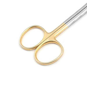 Tijeras Quirúrgicas de 6.25 Pulgadas con Insertos de Carburo de Tungsteno, Instrumento de Corte de Precisión de Acero Inoxidable TC - Product Image 2