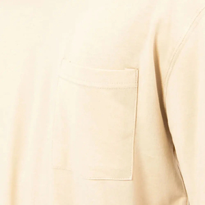 T-shirts en coton 100% à épaules tombantes / T-shirts décontractés en coton à manches courtes de couleur unie pour hommes, taille oversize, pour l'été - Product Image 6