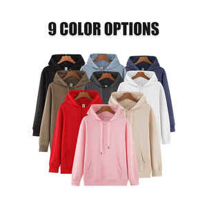 Sweats à capuche avec impression bouffante vierge sérigraphiée avec logo personnalisé 350gsm Sweat à capuche unisexe Streetwear uni pour hommes - Product Image 3