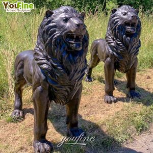 YOUFINE - Estatua de Leones HSBC de Bronce de Tamaño Real, Fundición de Alta Calidad - Product Image 6