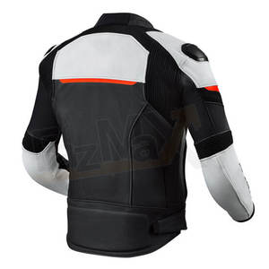 Chaqueta ligera de cuero para motocicleta para hombre, chaqueta de alta calidad personalizada para exteriores, para invierno - Product Image 2