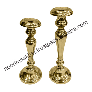 2025 conception européenne Premium aluminium bougeoir support fait à la main décor de noël lanterne candélabre centres de table en métal - Product Image 2