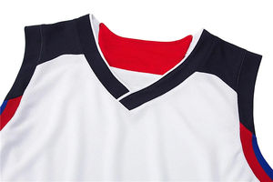 Conjunto de uniforme de baloncesto bordado reversible con diseño de sublimación personalizado para hombre, los mejores pantalones cortos al por mayor con función de logotipo - Product Image 2