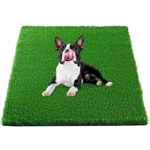 Alfombra de césped artificial respetuosa con el medio ambiente para perros y gatos, suave, fácil de lavar, no tóxica, perfecta para uso en interiores y exteriores - Product Image 1