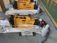 Marteau hydraulique de type boîte SB30 pour excavatrices de 2,5 à 4,5 tonnes, utilisation en construction et dans l'exploitation minière, garantie 1 an