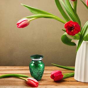 Urnas de cremación de recuerdo de Material de aluminio 100% de diseño moderno de alta calidad de la India - Product Image 1