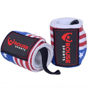 Muñequeras de Gimnasio para Levantamiento de Pesas con Logotipo Personalizado al por Mayor, Muñequeras de Soporte para Levantamiento de Pesas y Peso Muerto, Soporte de Muñeca para Fitness - Product Image 1