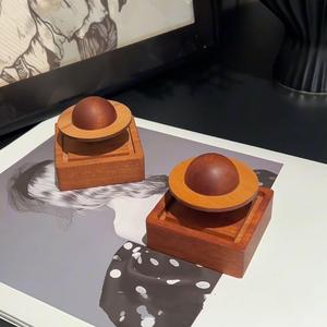 Fabricación de artesanías de madera difusor de Planeta de madera aromaterapia interior vaporizador de agua de fragancia de larga duración para esencial - Product Image 4