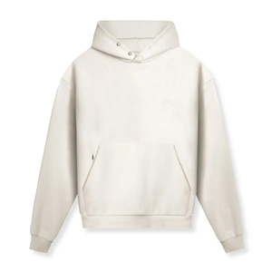OEM de haute qualité Design personnalisé Pull à épaules tombantes de haute qualité Sweats à capuche de rue Sweat à capuche uni surdimensionné pour hommes - Product Image 6