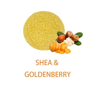 Listo para enviar China Goldenberry Scented Single Pack Artículos a granel 2024 bombas de baño orgánicas <span class=keywords><strong>Boulle</strong></span> de Bain - Product Image 6