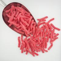 Bonbons Gommeux Sucrés et Moelleux aux Fruits Personnalisés en Gros, Certifiés Halal, Fourniture Directe d'Usine OEM en Sachet