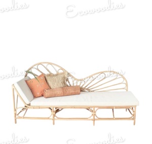 Juego de Muebles de Bambú Natural para Sala de Estar y Dormitorio, Hechos a Mano, Ecológicos, Modernos, Seccionales - Product Image 6