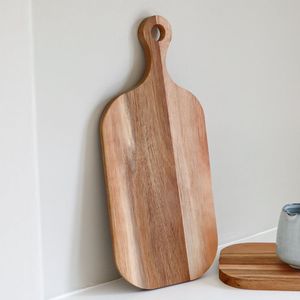 Tabla de cortar de madera maciza personalizada, Acacia de madera de tabla de cortar, los utensilios de cocina más populares - Product Image 1