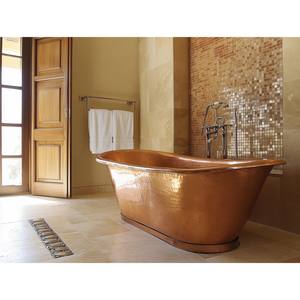 Las bañeras de cobre aportan una belleza artesanal atemporal que eleva instantáneamente la estética de cualquier espacio de baño. - Product Image 6