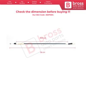 Câble Bowden de poignée de porte extérieure BDP1594 pour Série 5 F10 F11 6 F13 F12 F06 7 F01 F02 F03 F04 51217297439 Pièces automobiles Bross - Product Image 2