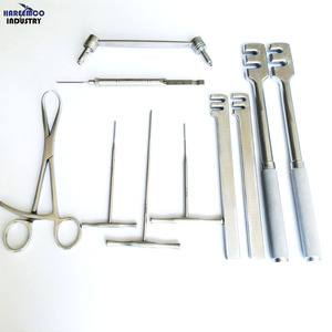 Ensemble d'instruments chirurgicaux vétérinaires orthopédiques manuels en acier inoxydable neufs de marque personnalisée - Product Image 1