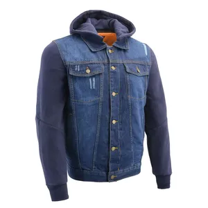 Motorcycle Racing Wear Windproof Breathable Denim Riding Gear Motocross Jacket - Product Image 1
