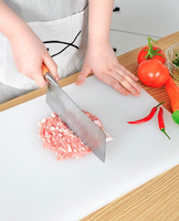 Planche à découper personnalisée multicolore en PE de qualité alimentaire, antibactérienne, certifiée CE, fabriquée en Chine pour les blocs à découper