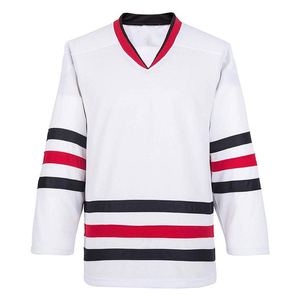 Conçu sur mesure pour le maillot de hockey sur glace de l'équipe Respirant Sublimation à séchage rapide Imprimé avec service OEM - Product Image 1