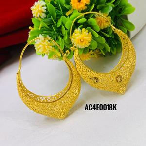 Boucles d'oreilles en plaqué or nouveau design - Product Image 3