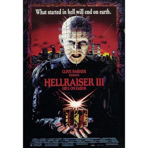 Póster en Lienzo de Hellraiser III, Técnicas de Impresión Offset y Digital para Gráficos Mejorados - Product Image 1