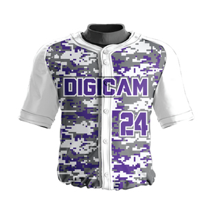 Ensemble de maillots de baseball et de softball personnalisés en gros, respirant, séchage rapide, vêtements de sport de haute qualité, uniforme imprimé par technique de sublimation - Product Image 4