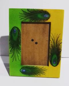 Dernier modèle de cadre photo en bois brûlé pour cadres de table Décoration murale artisanale Cadre photo moderne - Product Image 1