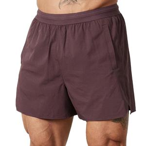 Short de gymnastique athlétique d'été pour hommes personnalisé 100% polyester brodé short en maille décontracté décoré de dentelle pour les basketteurs - Product Image 1