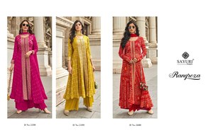 Esta ropa festiva Navratri Ropa Étnica tradicional y diseñador moderno de moda impresionante colección de Salwar Kameez / Anarkali - Product Image 3