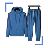 Survêtement de Jogging de gymnastique personnalisable de haute qualité Street Wear avec nouvelle fermeture à glissière et couleurs contrastées Vêtements de sport haute performance