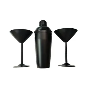 Mais Novo Design Preto Matte e Cobre Vinho Cálice Fornecedor & Fabricante Personalizado Handmade Cobre Vinho Beber Cálice Vidro