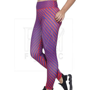 Legging tricoté respirant à séchage rapide, taille mi-haute, sublimé, de qualité supérieure, personnalisable, pour femme, idéal pour l'été – Forte demande - Product Image 6